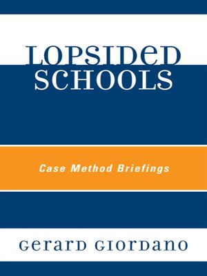 cover image of Lopsided Schools